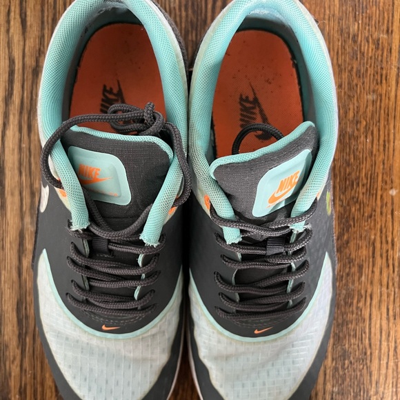 Nike Air Max Thea Premium 616723-101 Silver Gray Glacier Ice Orange (Size 8) - Picture 3 of 6